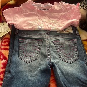 True religion girl outfit size 6